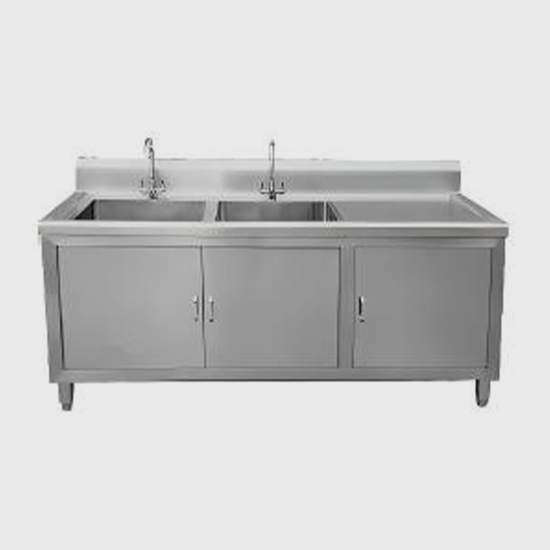 Fregadero de limpieza de acero inoxidable del hospital