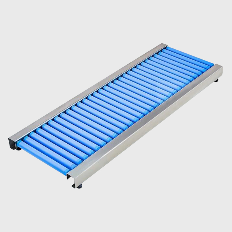 Plataforma de rodillos de acero inoxidable