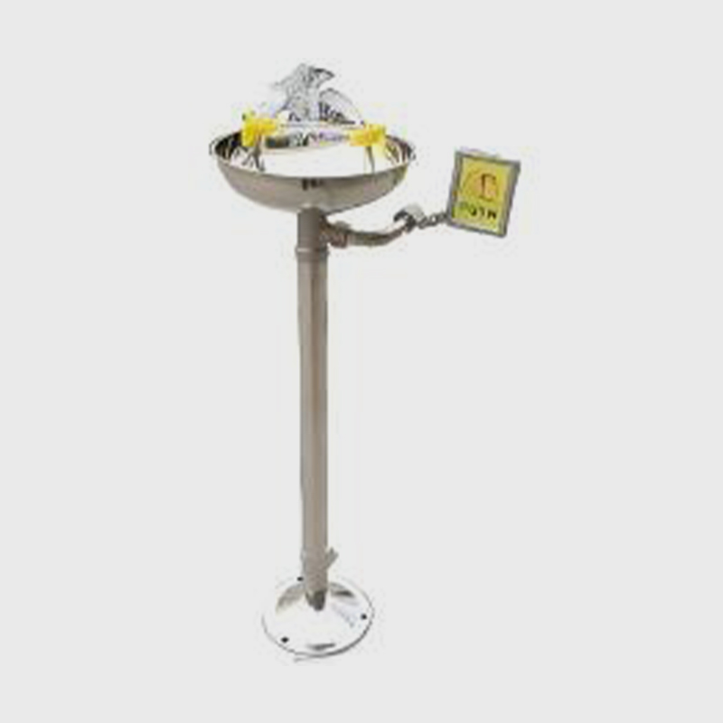 Dispensador vertical de lavado ocular